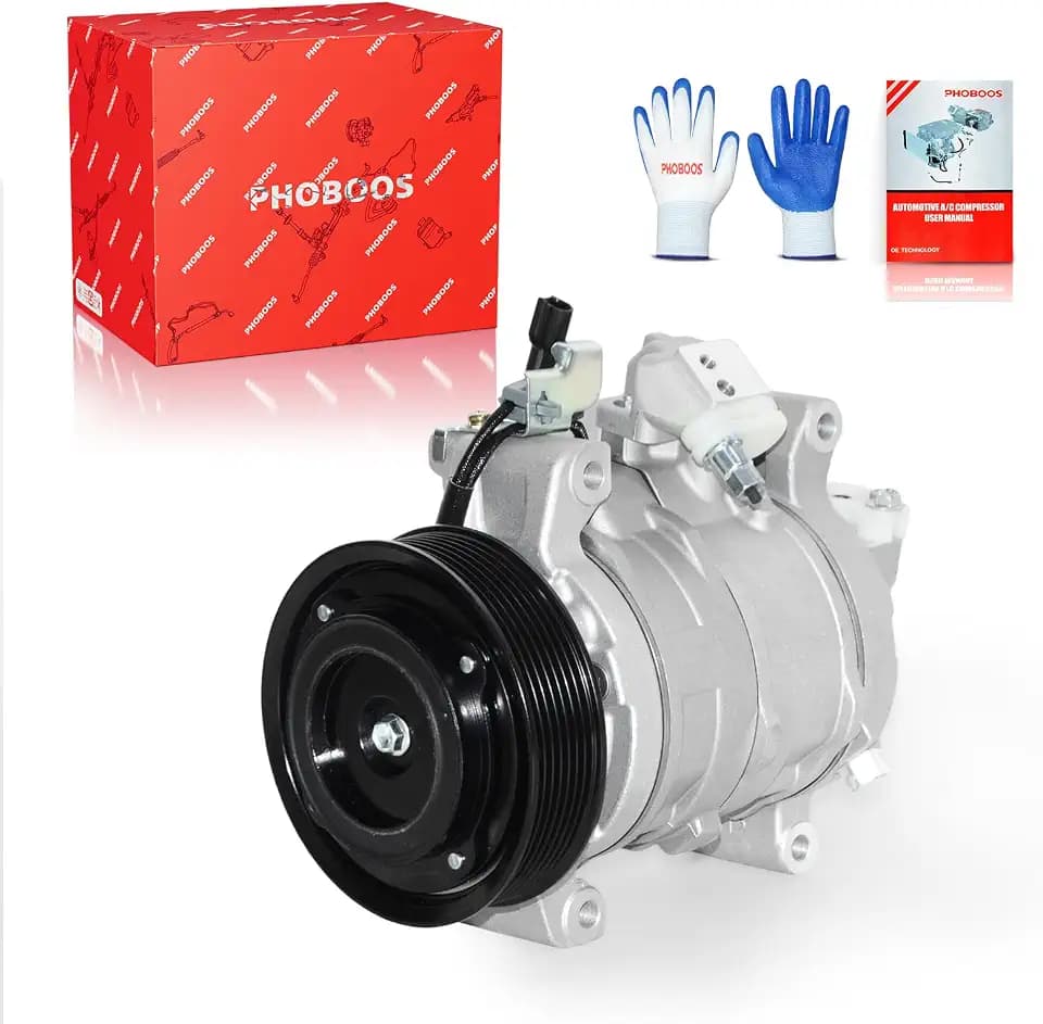 PHOBOOS A/C Compressor with Clutch Compatible with Honda Accord