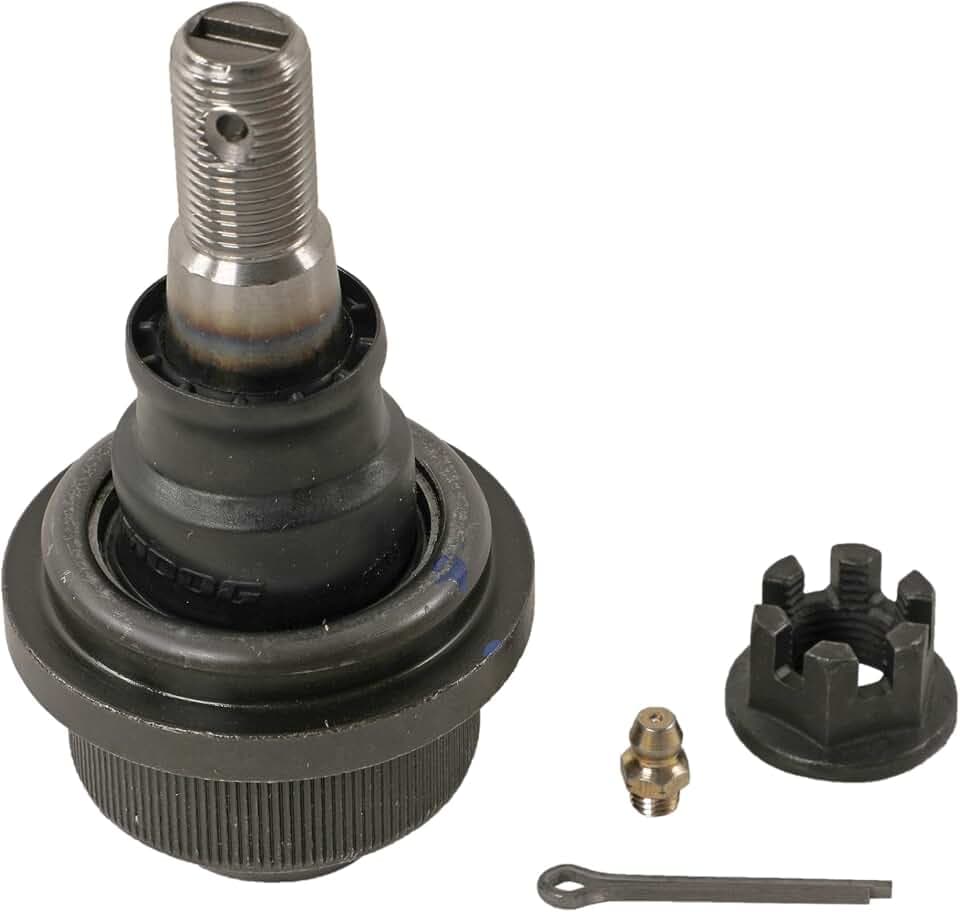 MOOG Inner (At Connecting Rod) Steering Tie Rod End - Front Lower Suspension Joint - Heavy Duty - Precision Fit Joint with Greaseable Bearing Socket