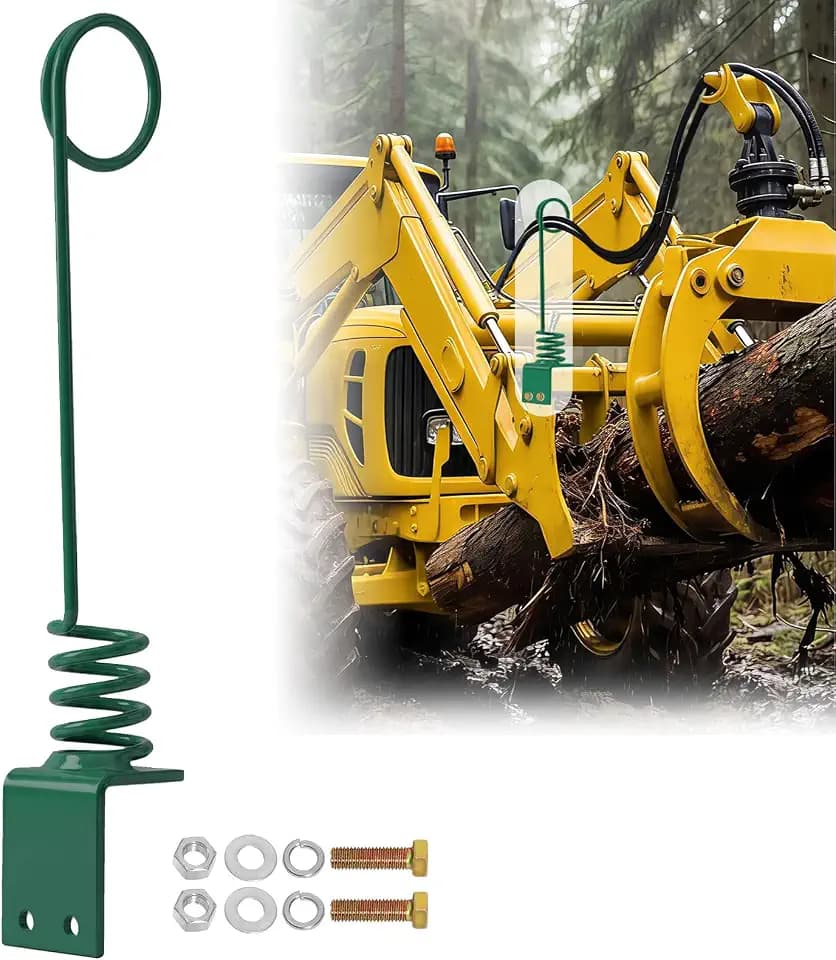 1PCS Hydraulic Hose Holder Tractor, Heavy Duty Green Hose Hanger