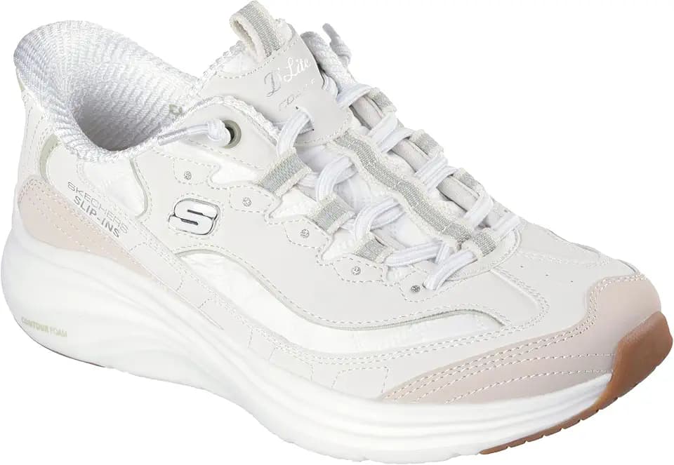 Skechers Women's Contour Foam Sweet Nostalgia Cozy Fit Hands Free Slip Ins