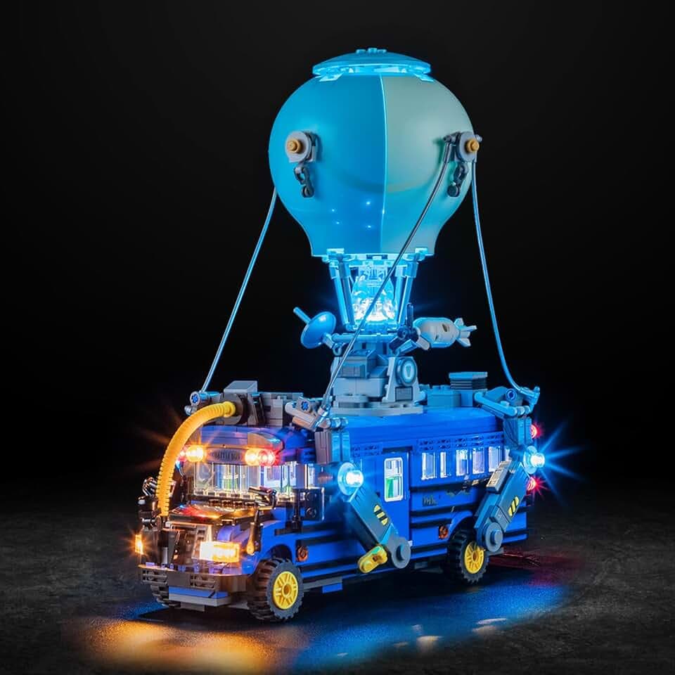 Vaodest LED Light for Lego Fortnite Battle Bus 77073 Set