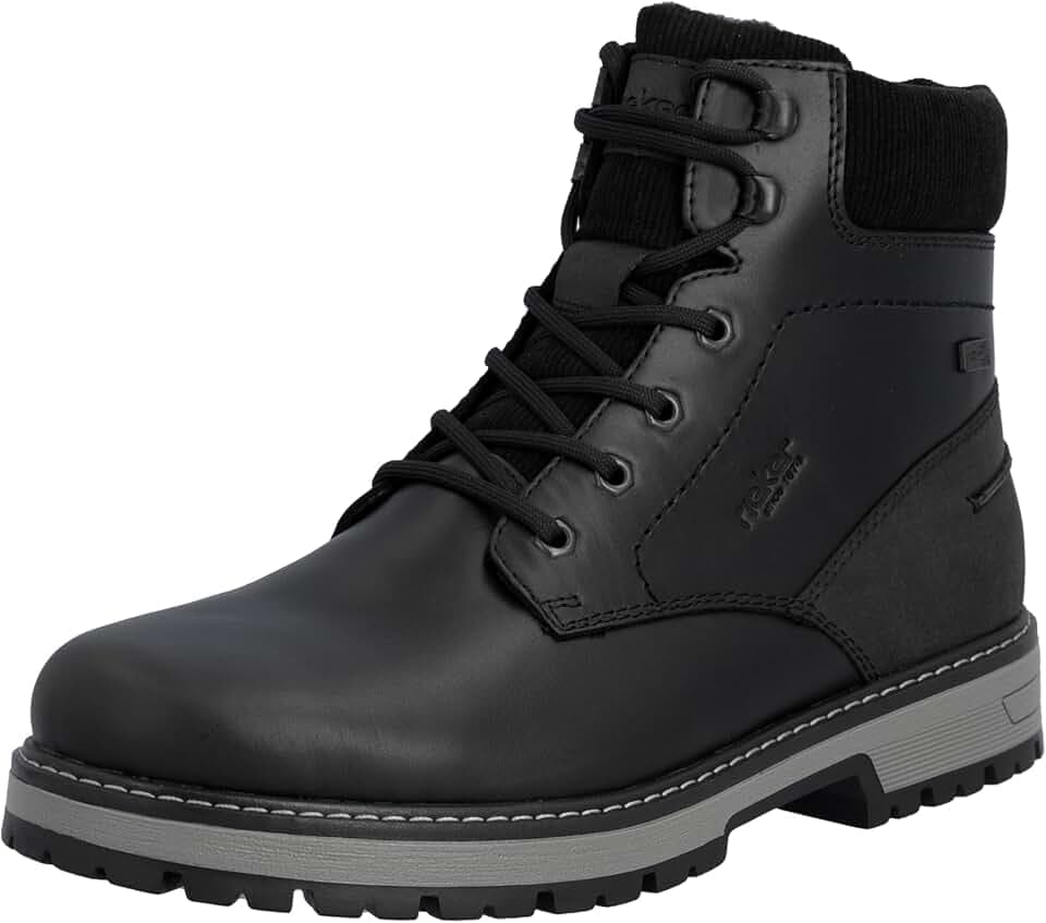 Rieker Herren F8303 Schnür Stiefel