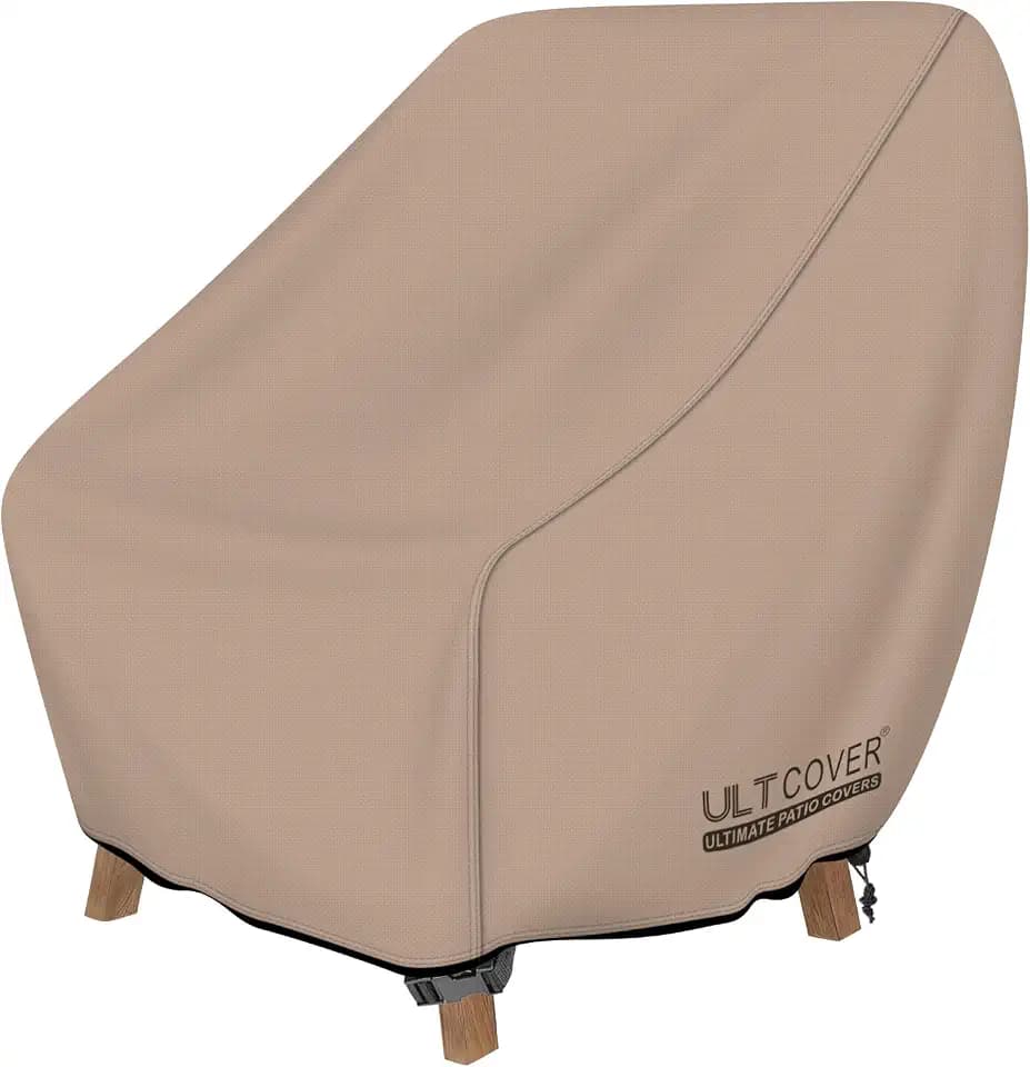 ULTCOVER Waterproof Patio Chair Cover 38W x 34D x 34H in