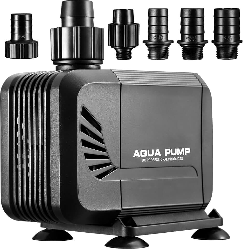 LIFERUN 65W Aquarium Pumpe Wasserpumpe Teichpumpe, Tauchpumpe 3600L/H