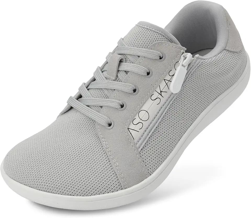 Womens Barefoot Walking Shoes Wide Toe Fashion Sneakers Comfortable Casual Shoes Zero Drop Minimalist Shoes