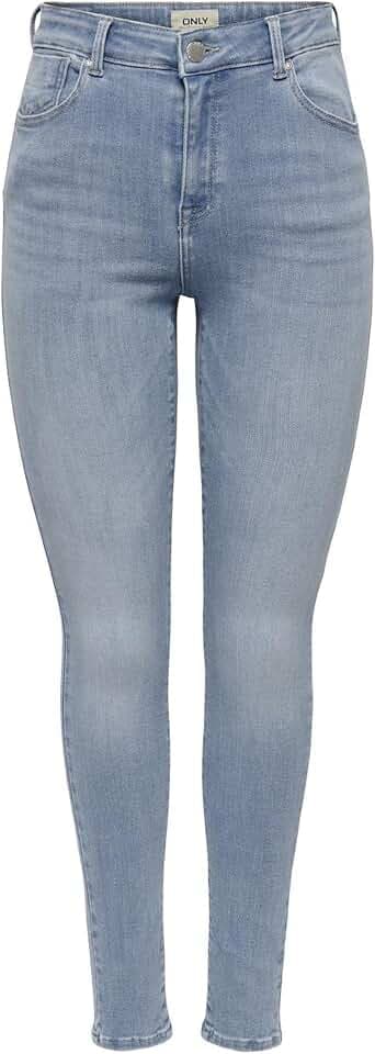 ONLY Female Skinny Jeans ONLPOWER Mittlere Taille Skinny Fit Jeans | Skinny fit jeans