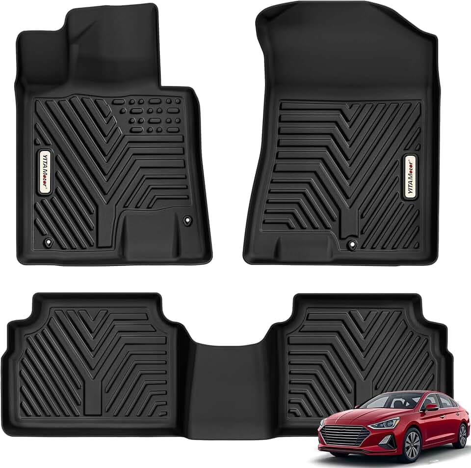 YITAMOTOR Floor Mats Fit 2020-2026 Hyundai Sonata / 2021-2026 Kia K5