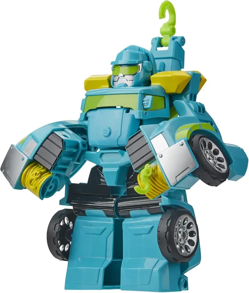 Transformers Playskool Heroes Rescue Bots Academy Hoist Converting Toy Robot, 6" Action Figure, Kids Ages 3 & Up (Amazon Exclusive)