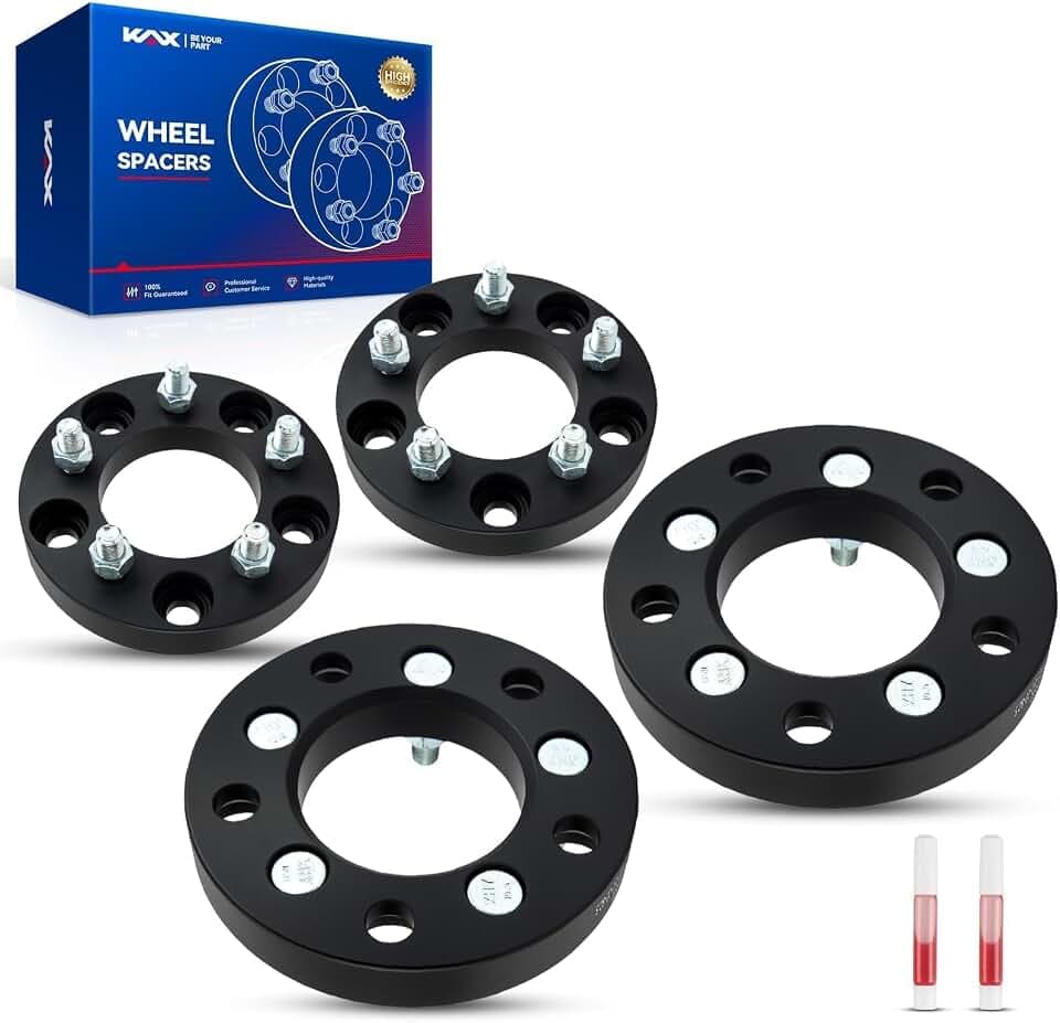 KAX 5x5 to 5x4.5 Lug-Centric Wheel Adapters 1 inch fit for Jeep Wrangler