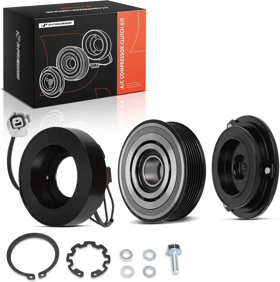 A-Premium Air Conditioner AC Compressor Clutch Kit Compatible with Honda