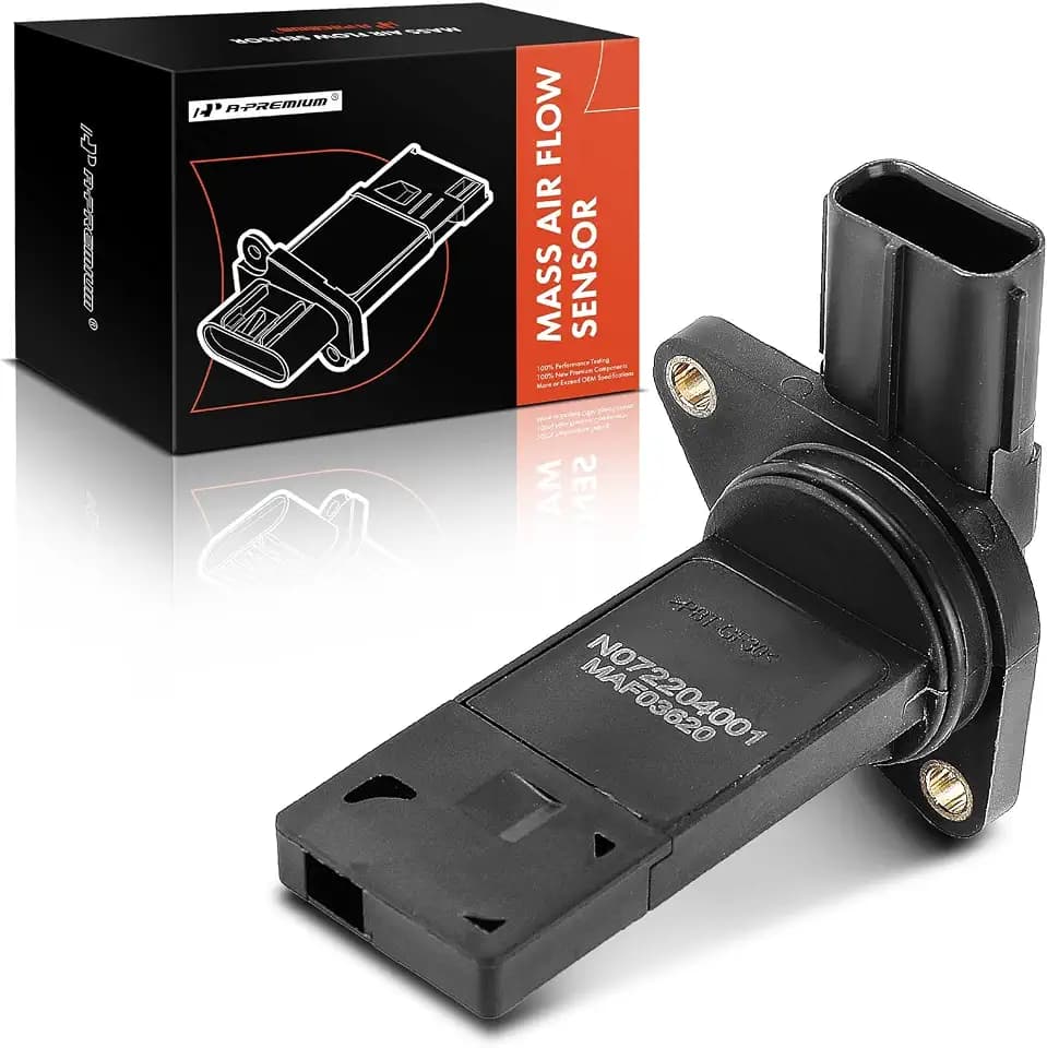 A-Premium Mass Air Flow Sensor [5 Pins] Compatible with Mazda