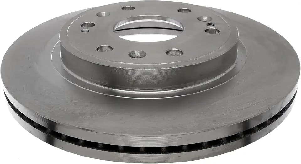 ACDelco Silver Non-Coated Front Brake Rotor 18A1705A | GM 19241834 Brake Rotors for Select Cadillac Escalade, XTS, Chevrolet Avalanche, Chevy Silverado, Suburban, Tahoe, GMC Yukon, and more