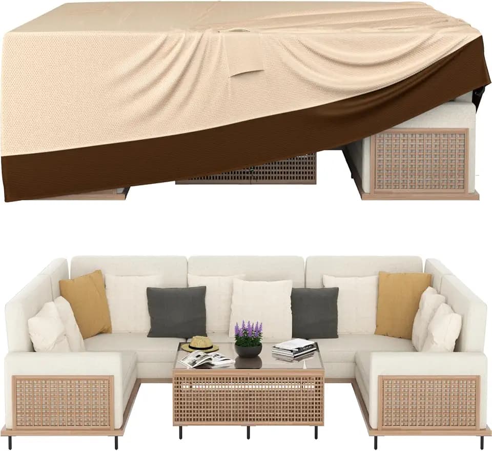 Patio Furniture Covers, Outdoor Furniture Cover Waterproof, 90L x 62W in