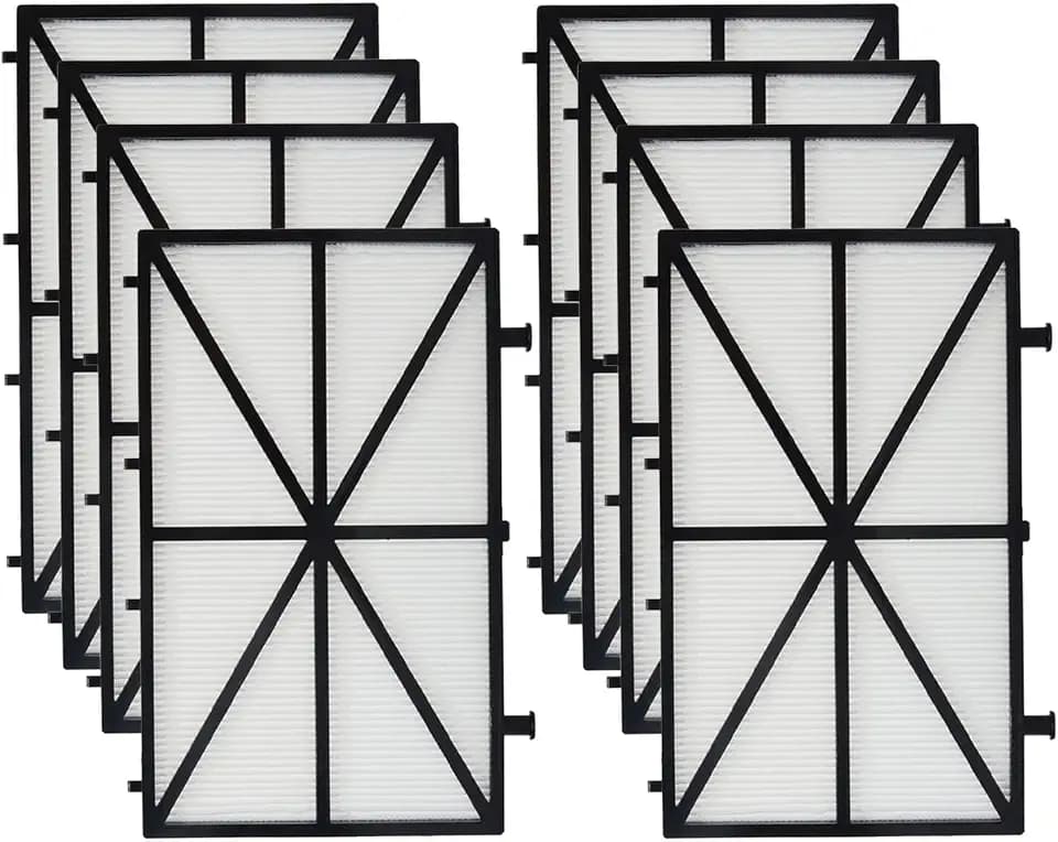 PUREBURG Ultra-Fine Filter Panels Compatible with Dolphin M200 M400 M500 and Nautilus CC Plus Robotic Pool Cleaner, Replaces Part 9991432-R4, Pack of 8