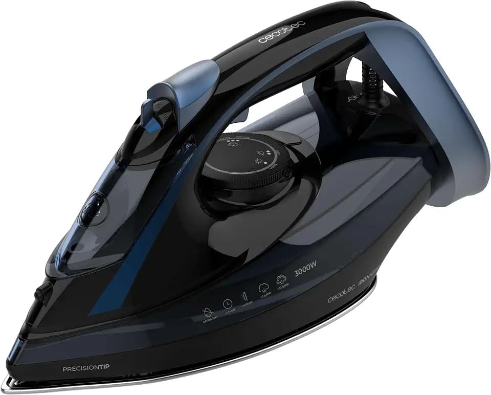 Cecotec Dampfbügeleisen IronHero H-3000 Ceramic. 3000 W, 65 g/min Dampf, 230 g/min Dampfstoß, XXL Keramiksohle, 350 ml Wassertank, Cyclo Clean, Drip Block, Smart Auto OFF, 1,9 m Kabel