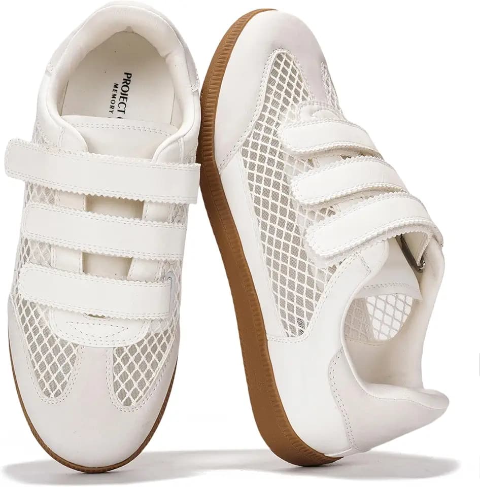 Fashion Sneakers for Women Stylish Womens Shoes with Adjustable Strap
