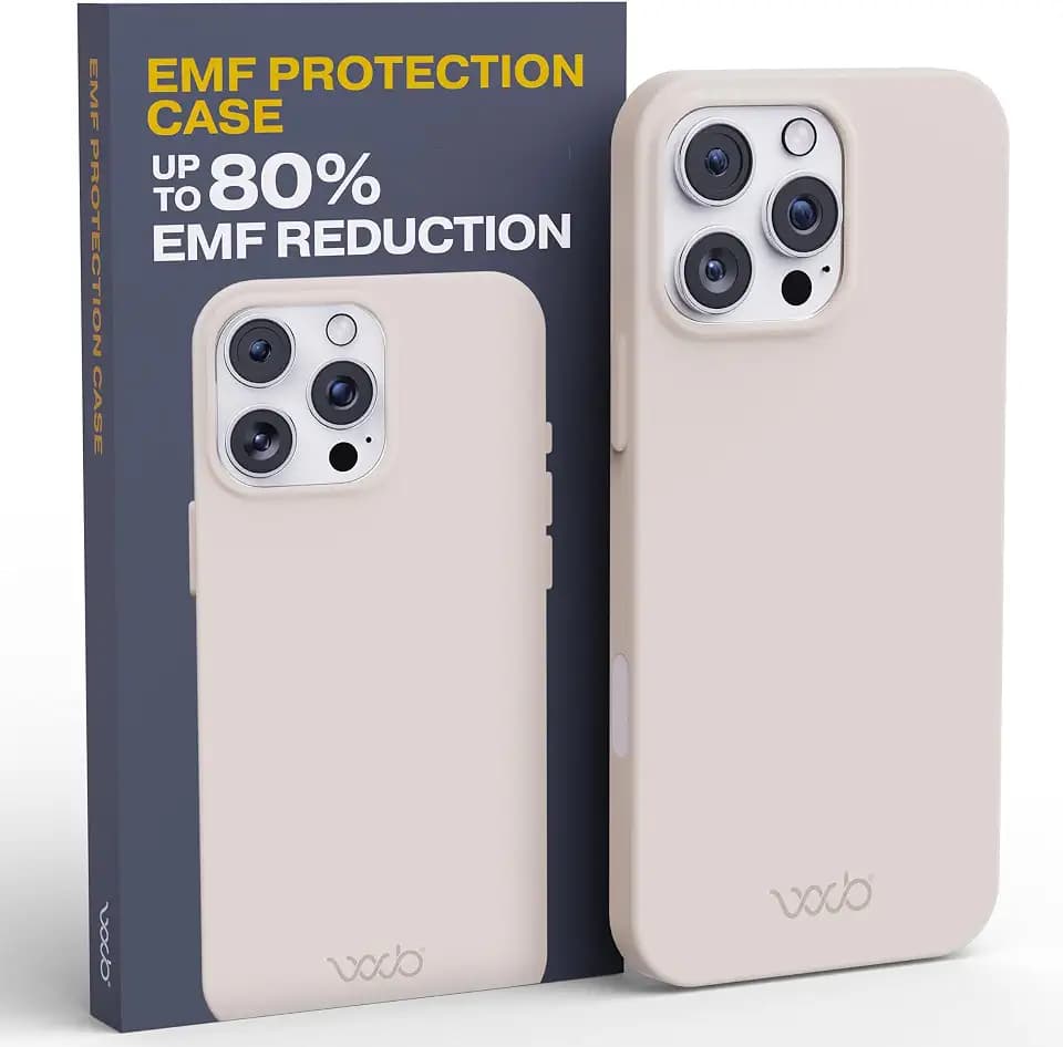 WAVEBLOCK EMF Protection Case for iPhone 16 Pro Max, Stone