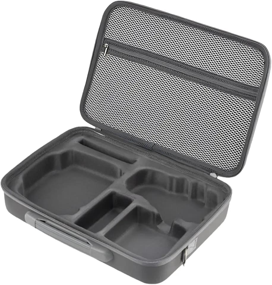 Mini 5 Pro/Lito 1 Tasche - Tragetasche tragbare Handtasche Koffer Case wasserdichte PU Aufbewahrungs Umhängetasche für DJI Mini 5 Pro/Lito X 1 Drohnen Zubehör RC 2 Fernbedienung