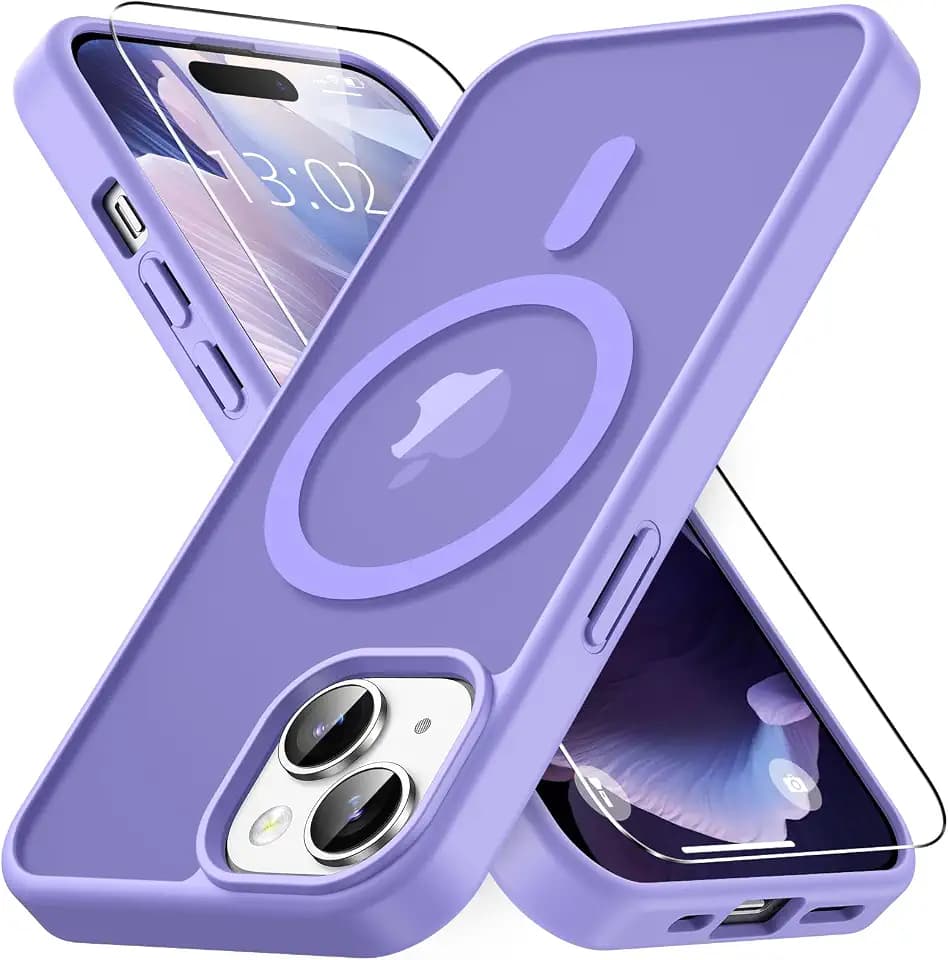 Vansdon for iPhone 15 Case (Light Purple)