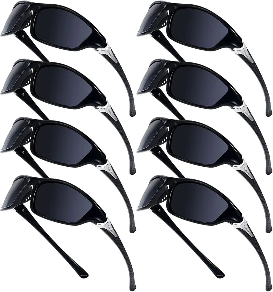 Cindeer 8 Pairs Polarized Sport Sunglasses
