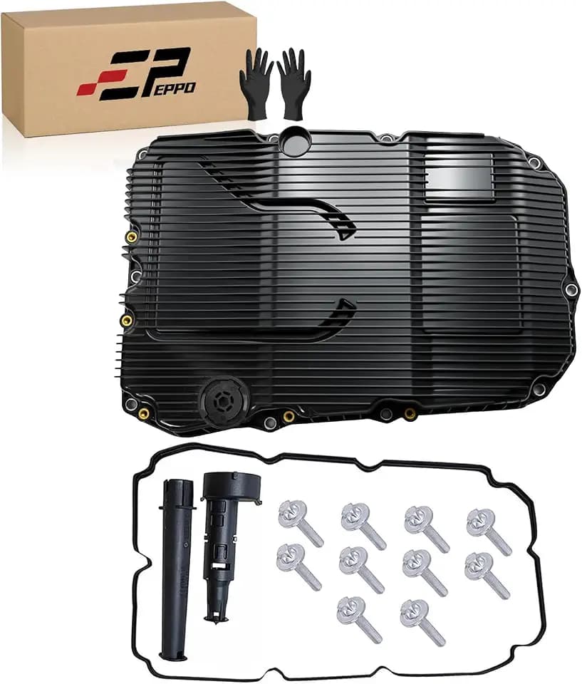 EPPO Transmission Oil Pan 7252703707 Compatible with B-enz 2015-2018 C300, C350e, C43 AMG, C63 AMG, C63 AMG S, CLS400, CLS550, CLS63 AMG S, E300, E400, E43 AMG, GLC300, GLC43 AMG, GLS450