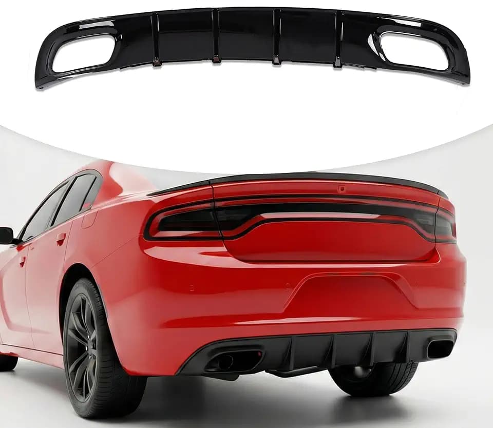 Rear Diffuser Compatible with 2015-2023 Dodge Charger Base and SXT
