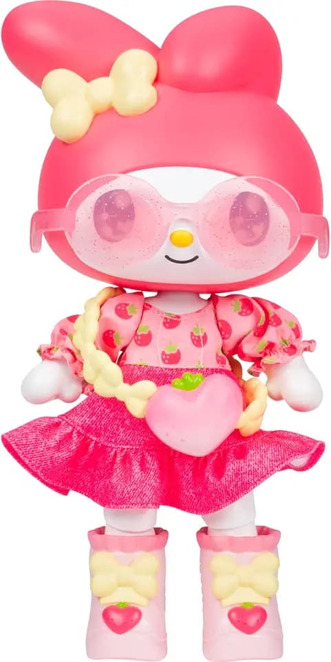 Hello Kitty® and Friends Premier 8-Inch Articulated Figure - Streetwear Chic My Melody™ Series 2 Poseable Doll - Licensed Sanrio® Product - 6+