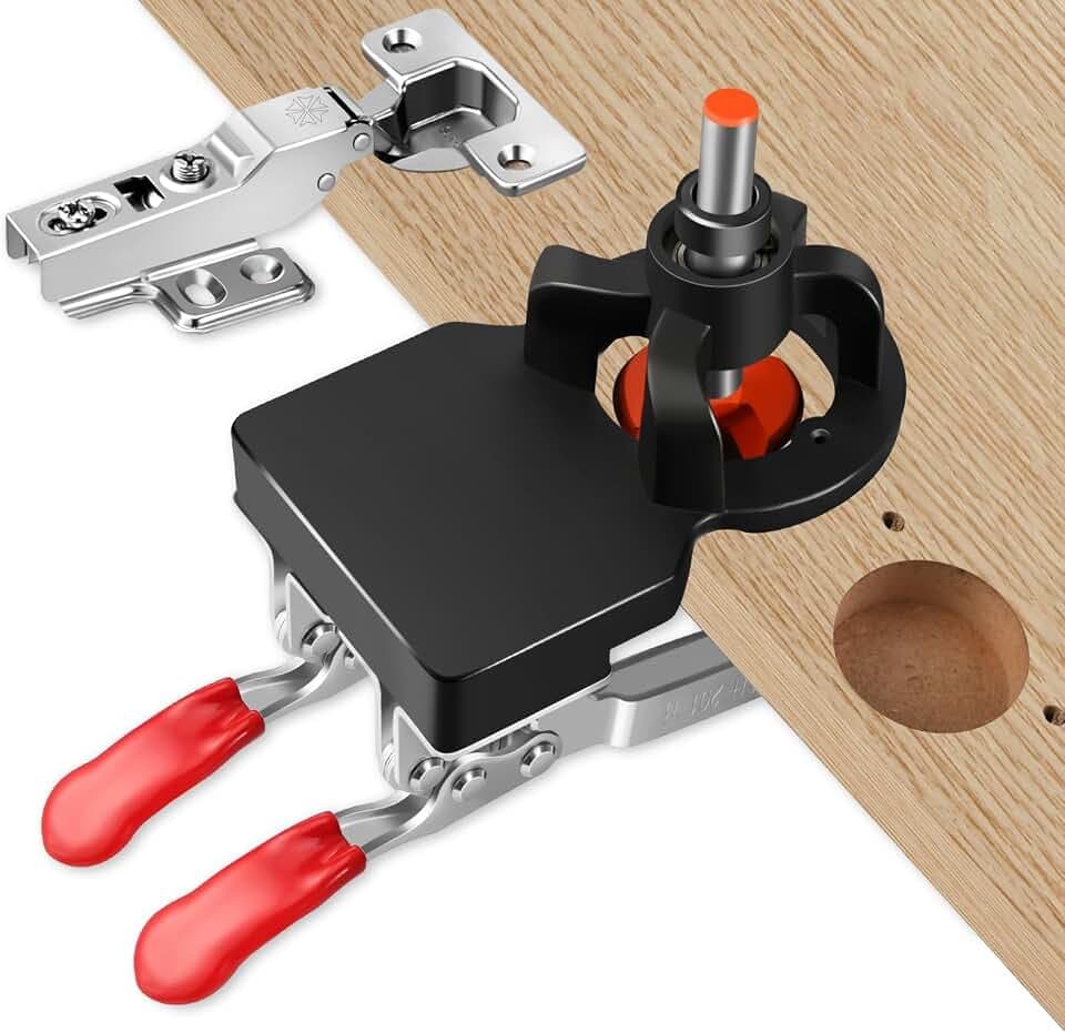 35mm Scharnier Bohrschablone, Topfscharnier Schablone für Holz