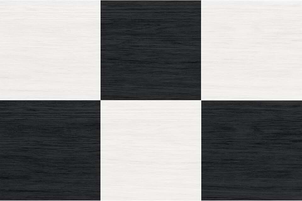 FloorPops Chris Loves Julia FP5059 Lawrence Bodenfliesen, 30,5 x 30,5 cm, Schwarz