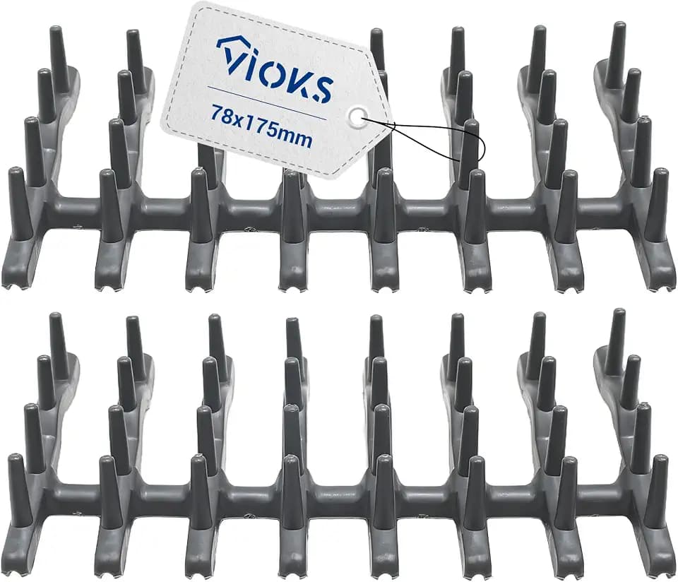 VIOKS 2x Oberkorbeinsatz Spülmaschine Ersatz für AEG Electrоlux 1380184109