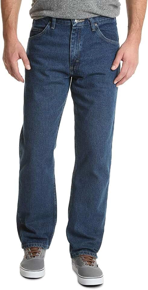 Wrangler Herren Authentics Men's Classic Relaxed Fit Flex Jeans