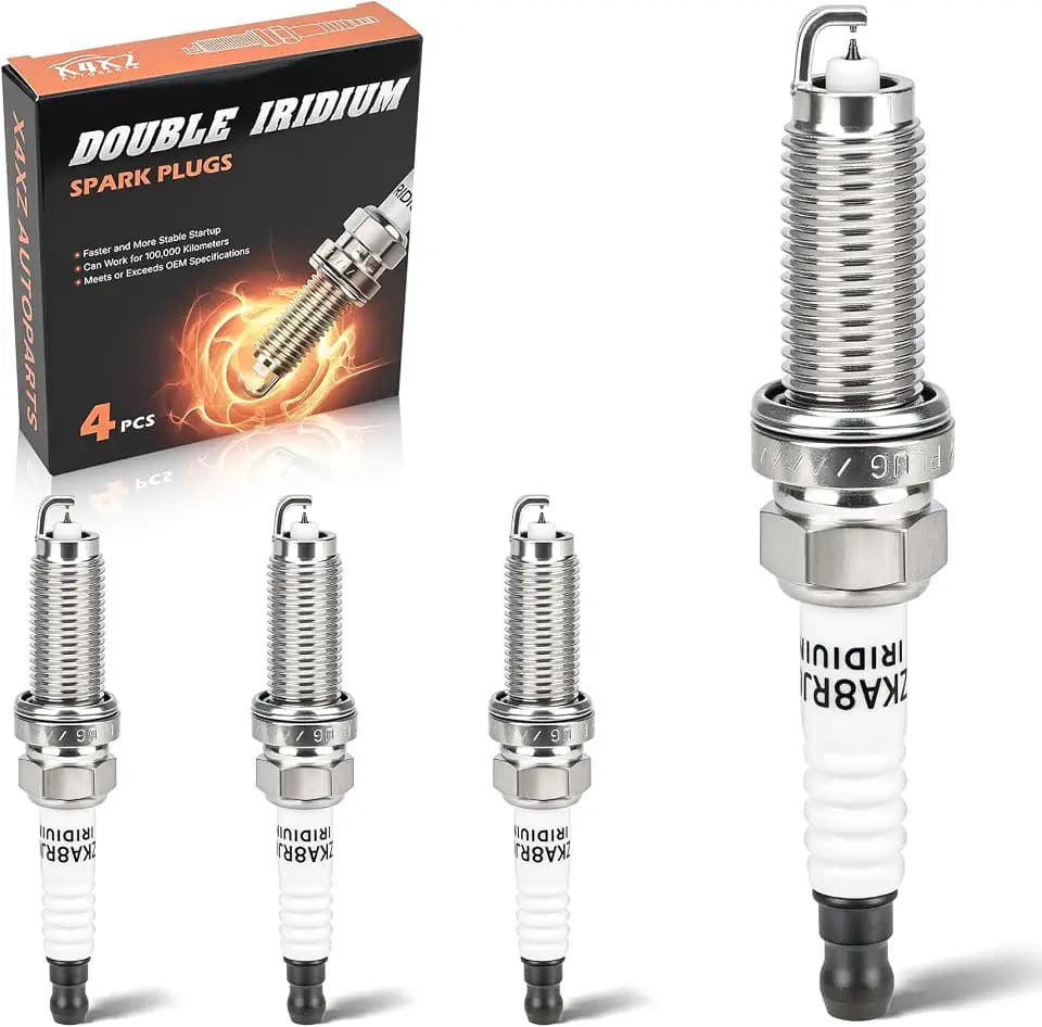 95660 Double Iridium Spark Plug for 17-25 Honda CR-V Civic,15-24 Volvo XC60