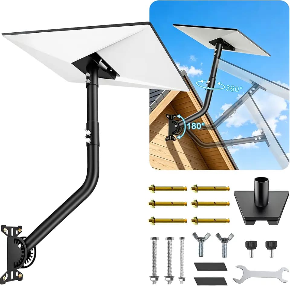 360° Adjustable Mount for Starlink Standard 4/4X/Gen 3(One Set)