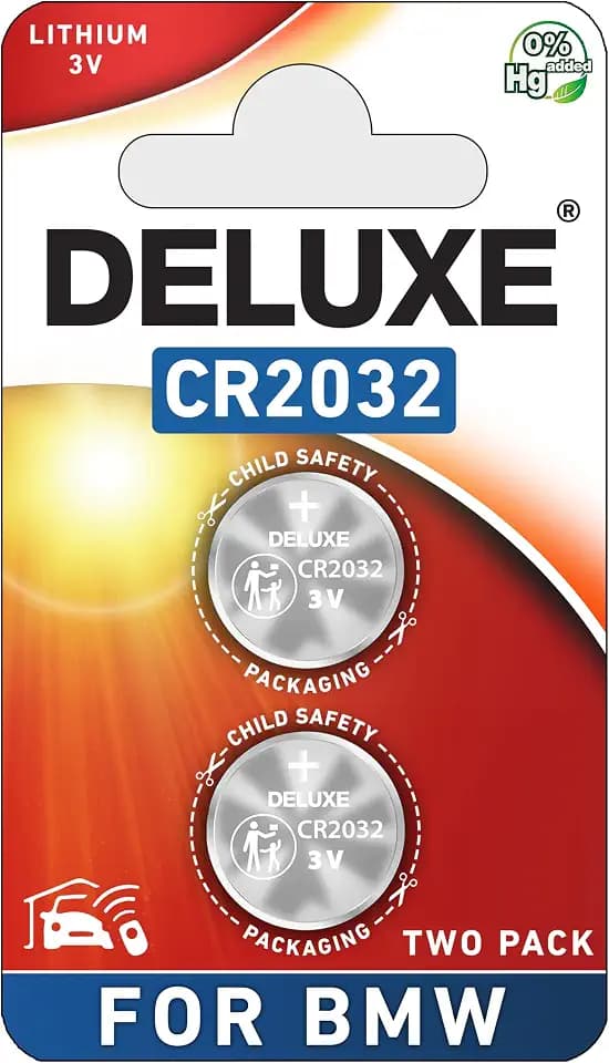 Key Fob Replacement Batteries for BMW, Pack of 2