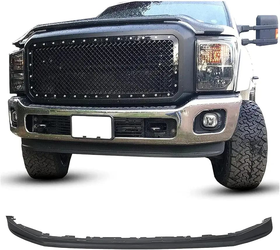 ECOTRIC Front Bumper Valance Compatible with 11-16 F250 F350 Super Duty