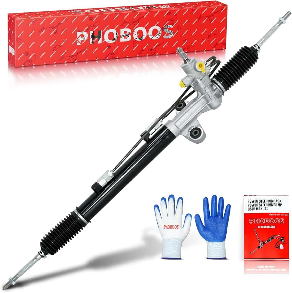PHOBOOS Hydraulic Power Steering Rack and Pinion Fit for Honda Odyssey