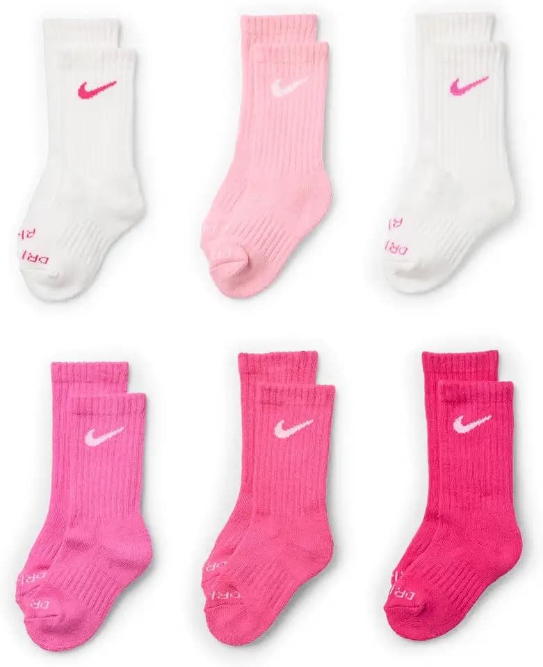 Nike Kids' Multi-Pack Performance Crew Socks