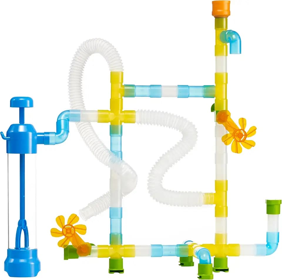 edxeducation Crazy Tube Set, Water Table Toys for Ages 5+