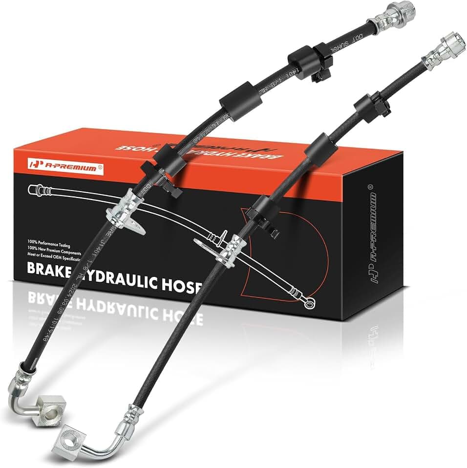 A-Premium Front Brake Hydraulic Hose Compatible with Buick