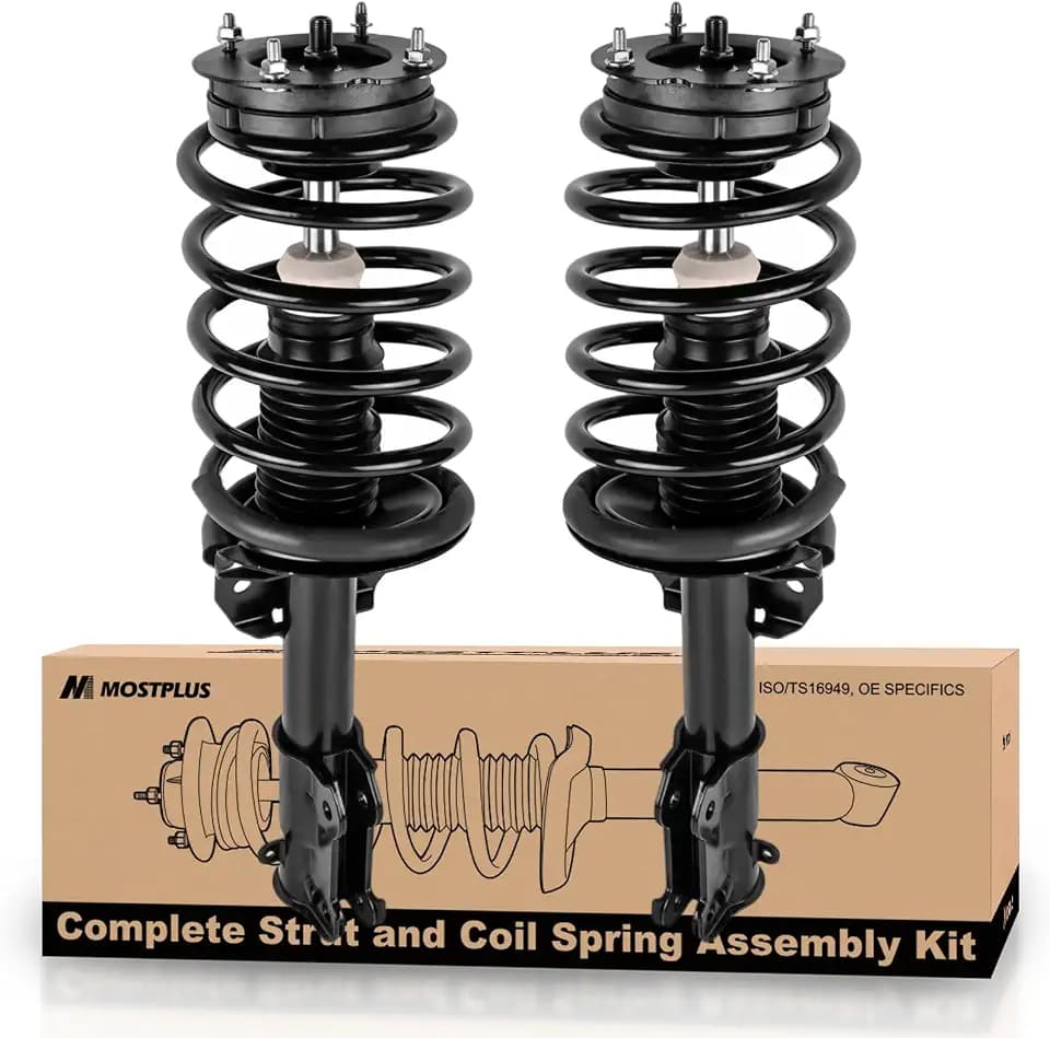 MOSTPLUS Front Rear Struts Shocks Compatible with Ford 2005-2010 Mustang Shock Absorber 172138