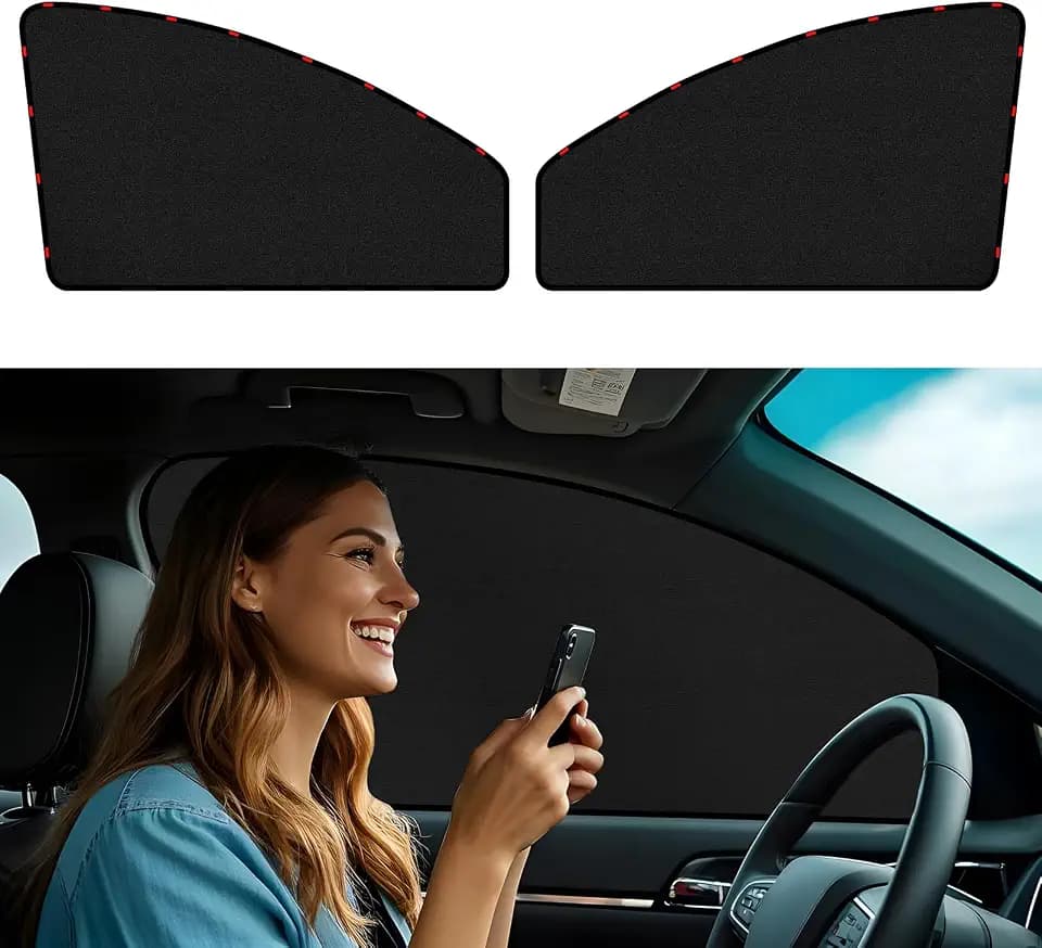 ZATOOTO Car Window Shades for Front Side Window Sun Shade for Privacy