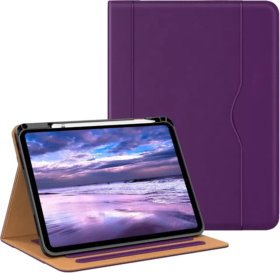 OKP Leather Case for iPad A16 11th/10th Generation 11/10.9 inch 2025/2022