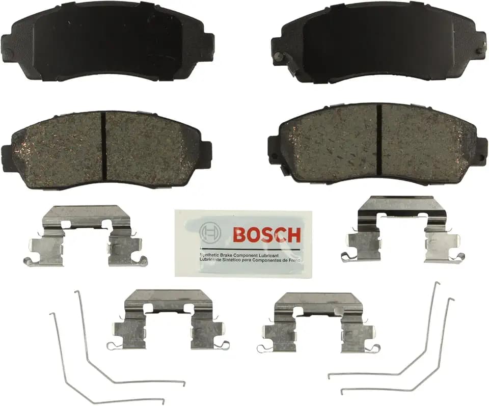 BOSCH BE1521H Blue Ceramic Disc Brake Pad Set with Hardware - Front