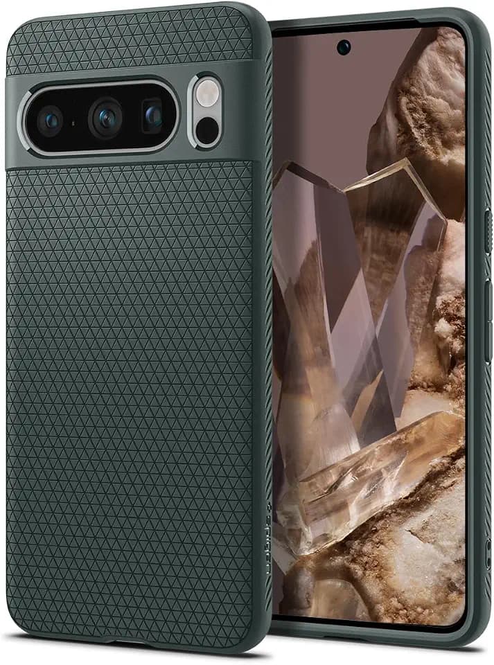 Spigen Liquid Air für Google Pixel 8 Pro -Abyss Green