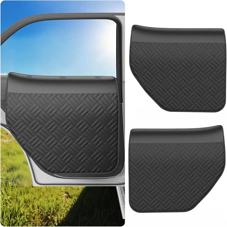 Car Door Protector for Dogs - Heavy Duty Thick Oxford Covers for Car Back Door Protect for Pet Scratching(M)