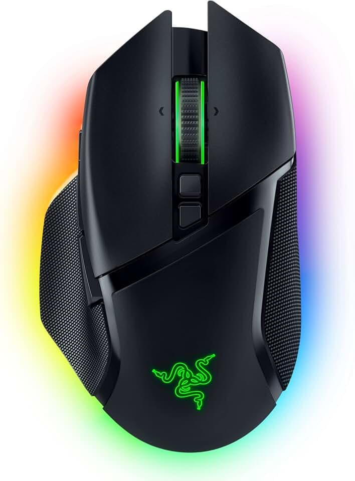 Razer Basilisk V3 Pro Customizable RGB Wireless Gaming Mouse, Black