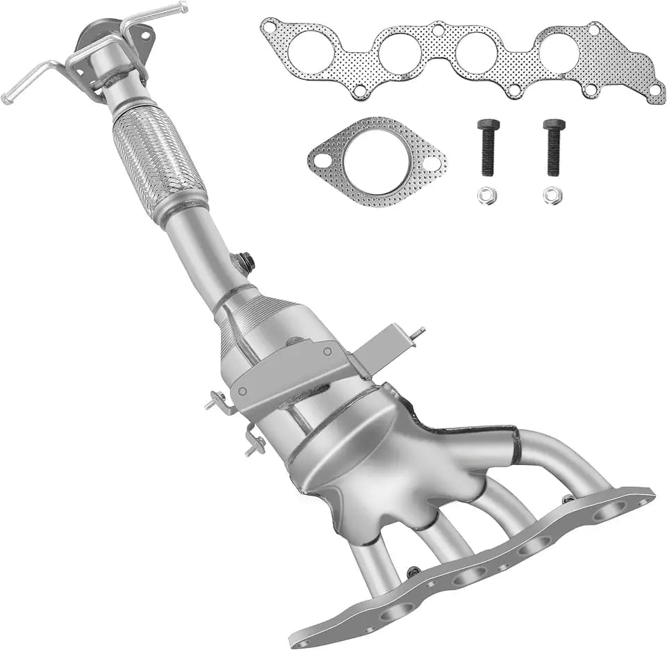 Catalytic Converter Compatible with Mazda 3 2004 2005 2006 2007 2008 2009 2.0L,Front,Replace 16326,641410,18267[EPA Compliant high flow exhaust manifold]