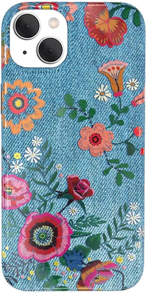 VELVET CAVIAR for iPhone 15 Case Retro - Compatible with MagSafe - 10ft Drop Tested - Vintage Hippie Floral