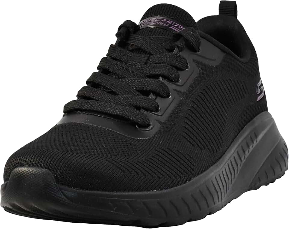 Skechers Damen Bobs Squad Chaos, Face-Off-Sneaker, Hautfarben