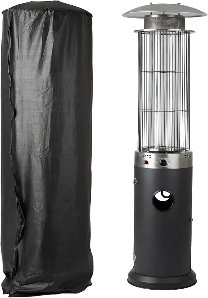 70" Patio Heater Cover for Standing Gas Heaters with 21" Reflector